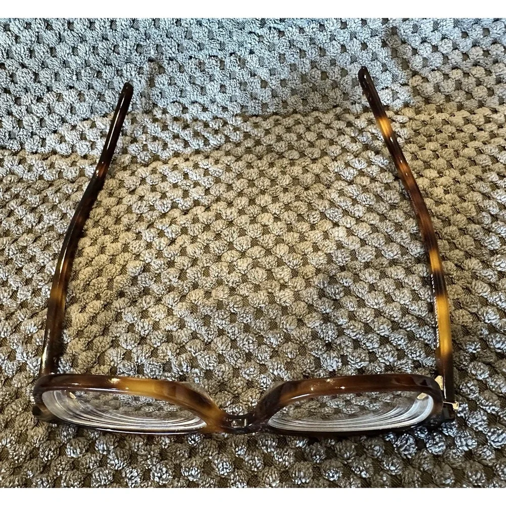 Saint Laurent SL M110 HavanaBrown Eyeglass Frames XS 48 17 140 002 Gold YSL Logo